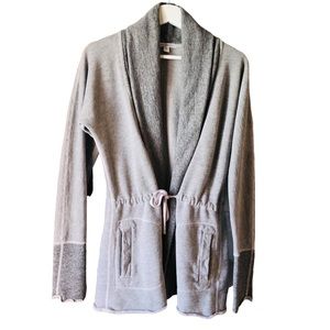 STANDARD JAMES PERSE Anorak Style Fleece Jacket With Drawstring Waist Ro…